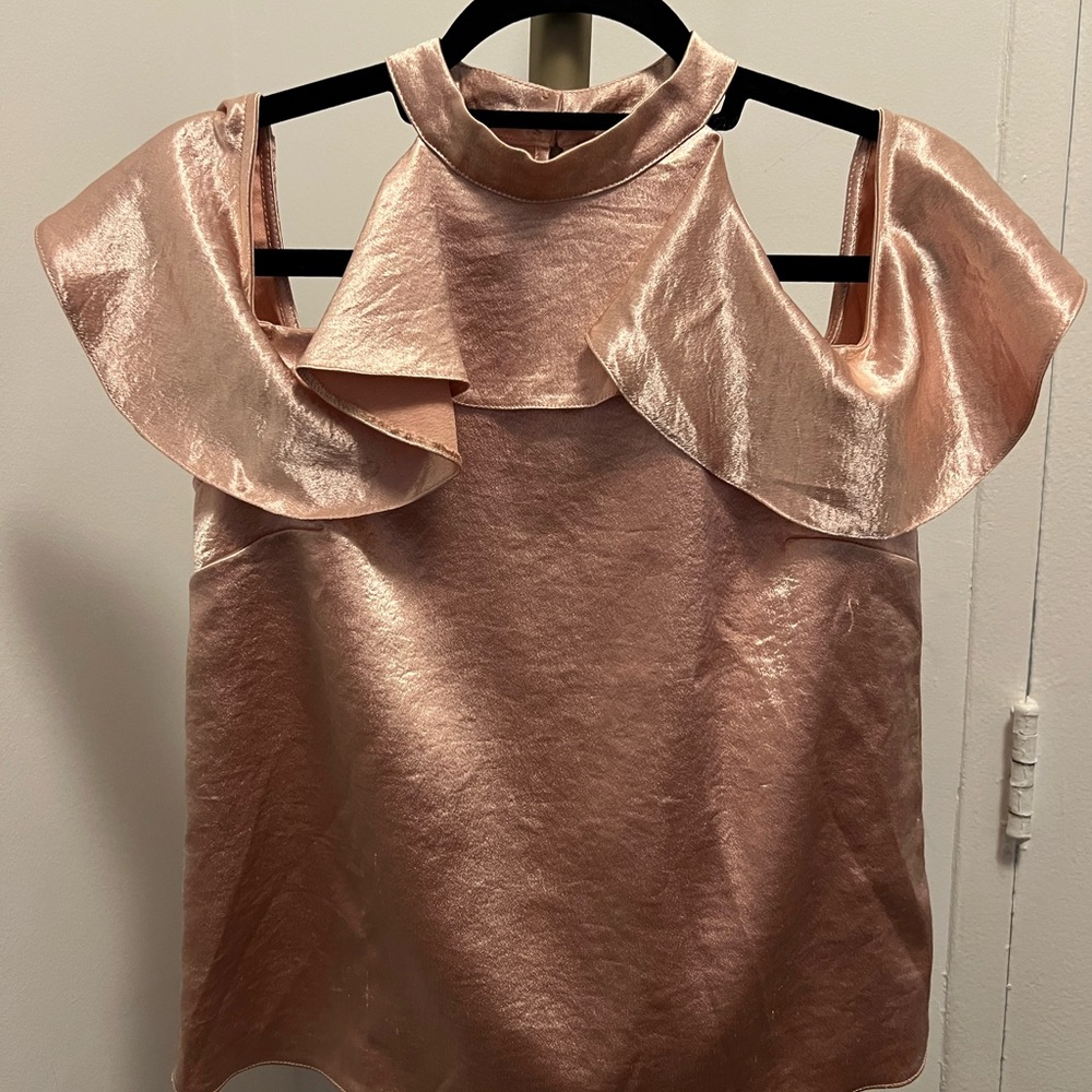 Beautiful Shoulder Cut Out Blouse